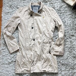 Womens Beige Trench Coat - Brand: